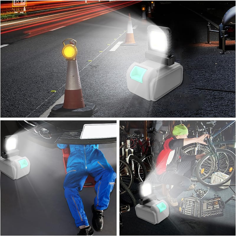 Portable LED flashlight for 21V batteries – PowerBeam Pro