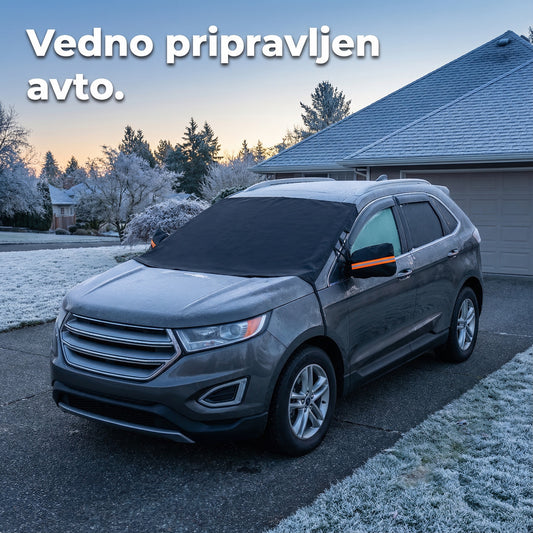 Prevleka za vetrobransko steklo in ogledala 215x114 cm