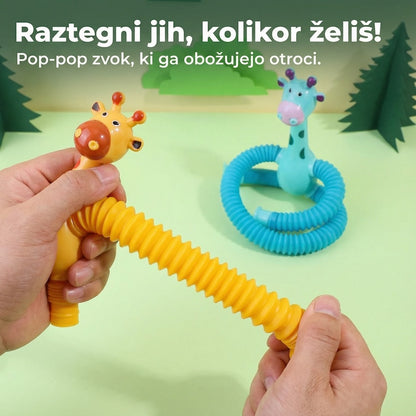 Raztegljiva Žirafa s Priseski