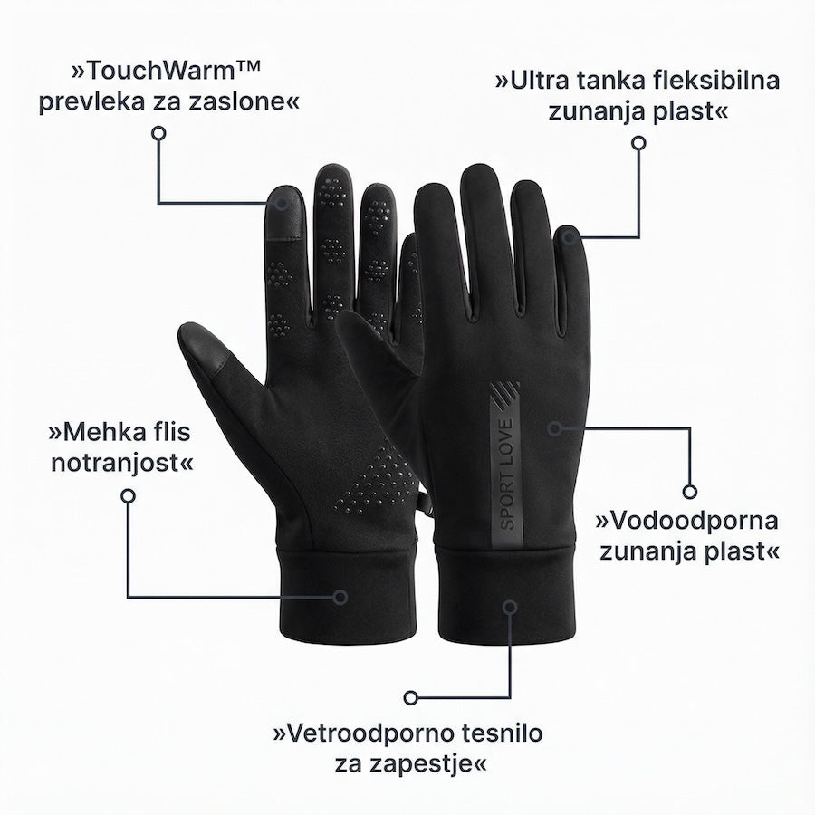 TouchWarm™ Zimske Rokavice