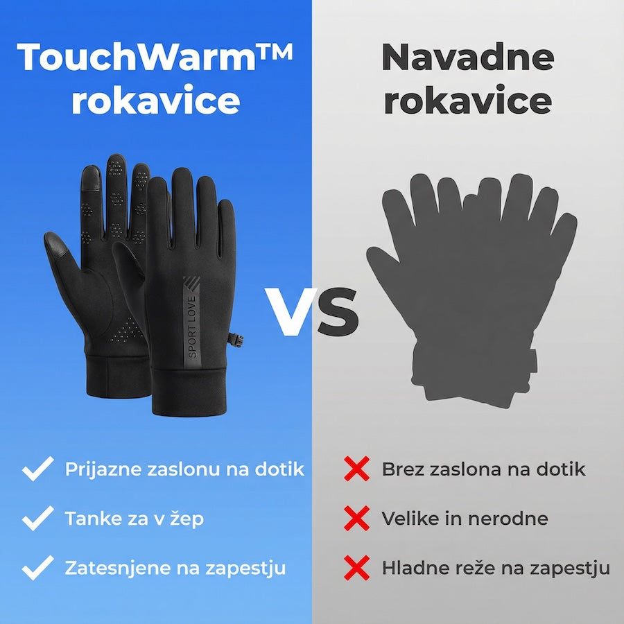 TouchWarm™ Zimske Rokavice